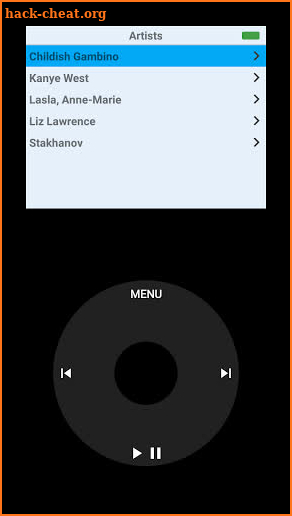 retroPod - Click Wheel Music Player screenshot