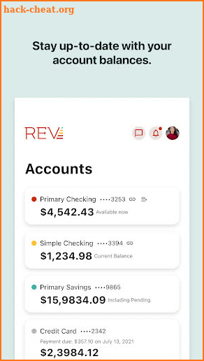 REV Federal Credit Union screenshot