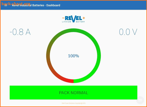 Revel Battery – Li Forklift Battery Management screenshot