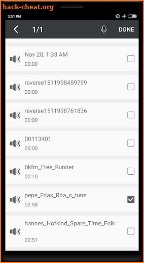 Reverse Audio screenshot