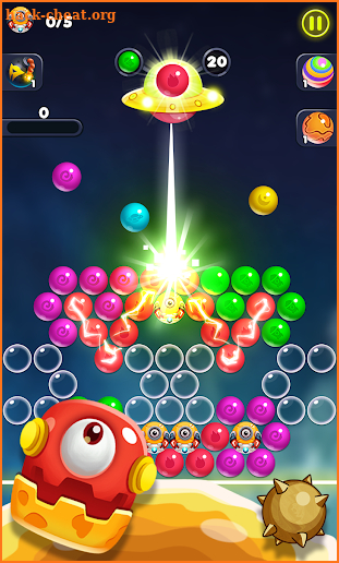 Reverse Bubble Shooter Puzzle screenshot