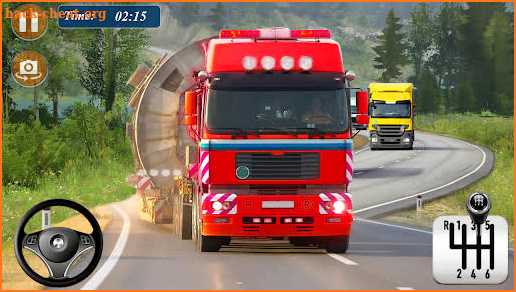 Reverse Cargo Truck Driver- Truck Transport Duty screenshot