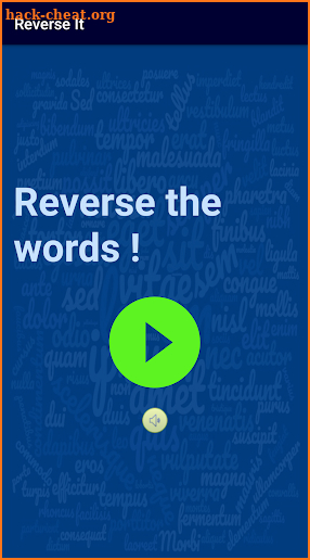 Reverse It - Reverse the word game screenshot