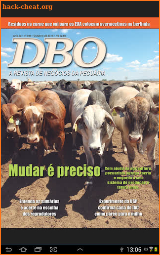 Revista DBO screenshot