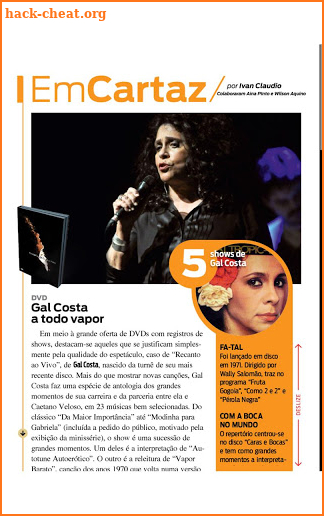 Revista ISTOÉ screenshot