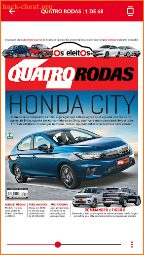Revista Quatro Rodas screenshot