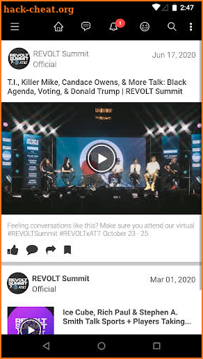 REVOLT Summit screenshot