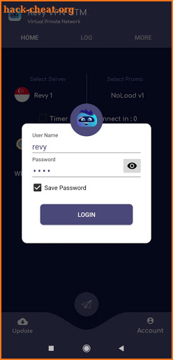 Revy VPN GTM - For No Load screenshot