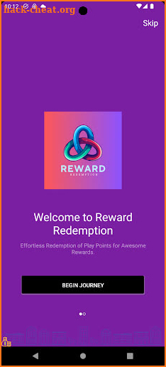 Reward Redemption screenshot