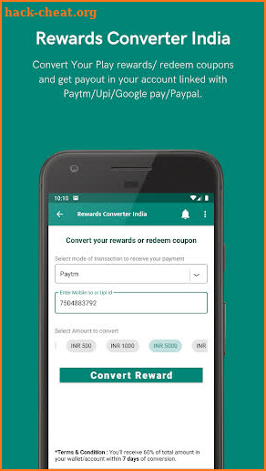 Rewards Converter India : redeem coupon or rewards screenshot