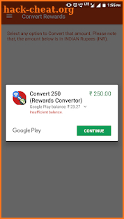 Rewards Convertor screenshot