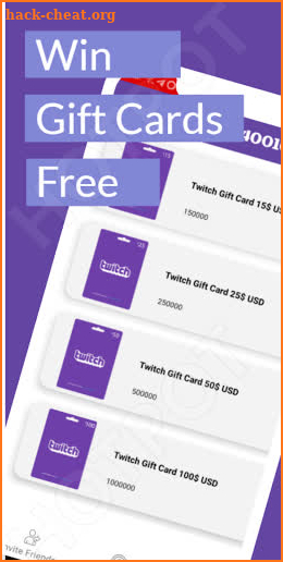 Rewards for Twitch - free gift cards & followers screenshot