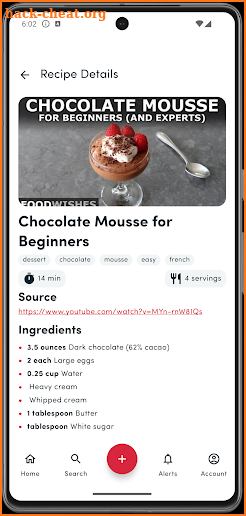 REX: YouTube Recipe Extractor screenshot