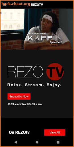 REZO TV screenshot