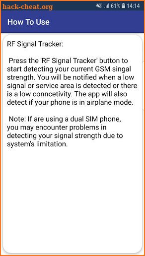 RF detector 📶 RF Signal Detector screenshot