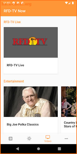 RFD-TV Now screenshot