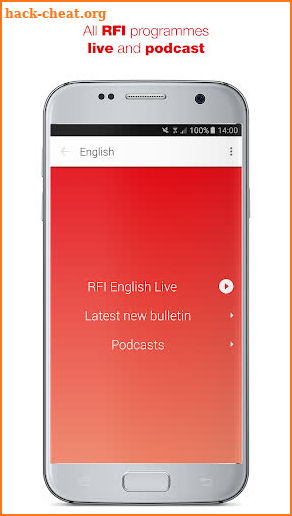 RFI Pure radio - Live streamin screenshot