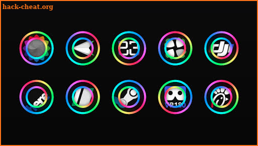 RGB - Rainbow LED Icon Pack screenshot