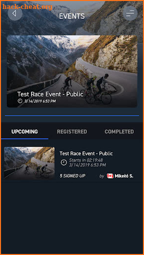 RGT Cycling screenshot
