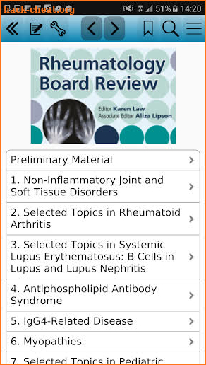 Rheumatology Board Review screenshot