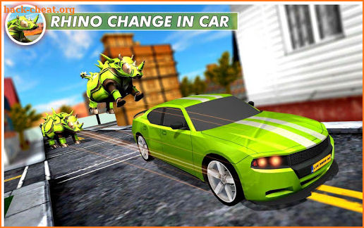 Rhino Robot Car Multi transforming Robot games screenshot
