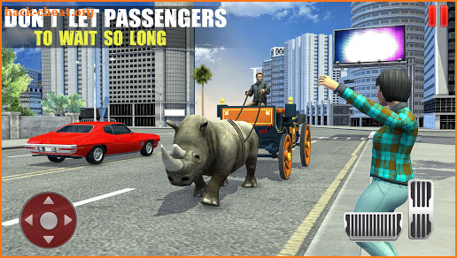 Rhino Taxi Offroad City Transport Simulator screenshot