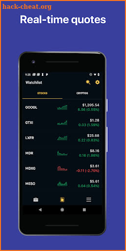 Rho: Invest in Stocks, ETFs, Options, Index screenshot