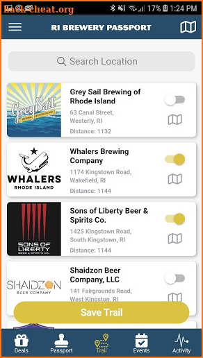 Rhode Island Brewery Passport screenshot