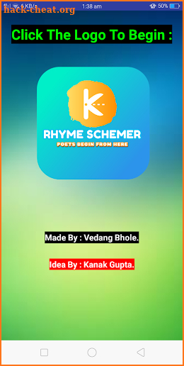 Rhyme Schemer screenshot