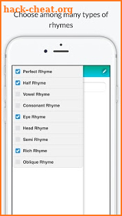 Rhyme Time Professional: Rhyming Dictionary screenshot