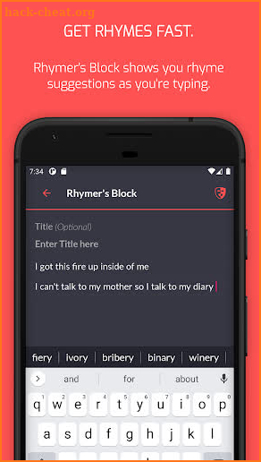 Rhymer's Block screenshot