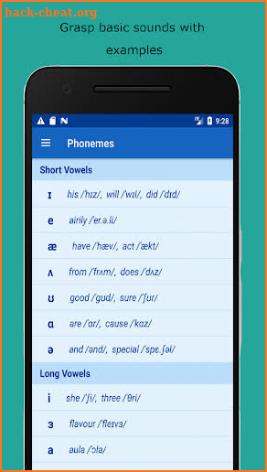 Rhyming Dictionary: American Pronunciation screenshot