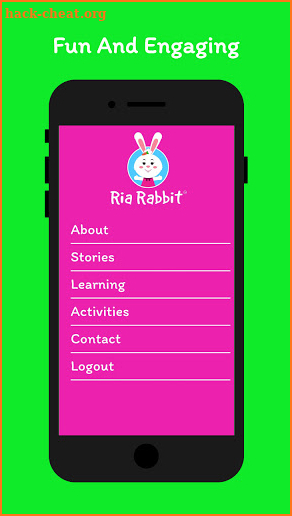 Ria Rabbit – The Kids App screenshot