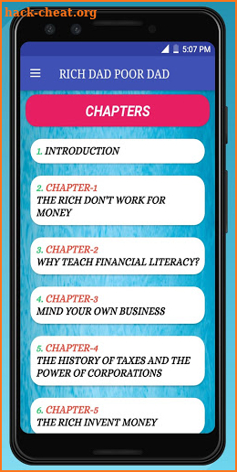 Rich Dad Poor Dad -An Robert Kiyosaki Offline Book screenshot