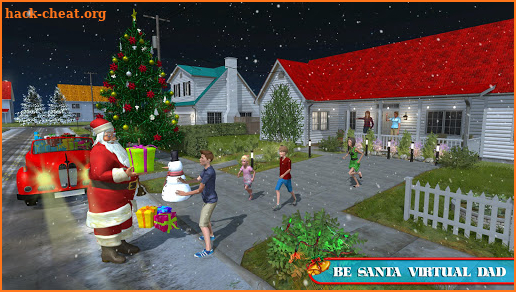 Rich Dad Santa: Fun Christmas Game screenshot