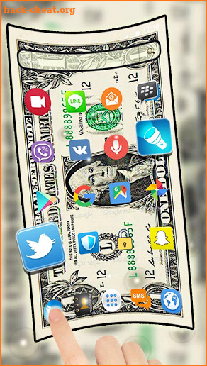 Rich Dollar Theme screenshot