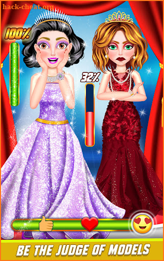 Rich Girl Makeup Dress Up Game screenshot