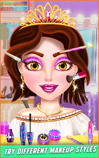 Rich Girl Makeup Dress Up Game screenshot