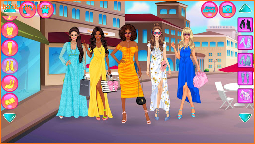 Rich Girls Fashion Dress Up screenshot