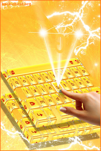 Rich Gold Keyboard Theme screenshot