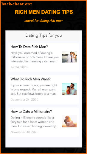 Richmen: Rich Men & Cougar Dating App Review screenshot