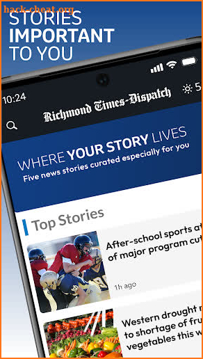 Richmond Times-Dispatch screenshot