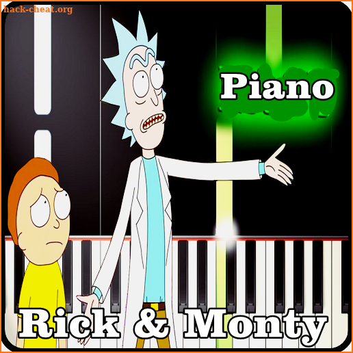 Rick And Morty Piano Game | Evil Morty Theme screenshot