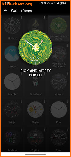 Rick and Morty Portal screenshot
