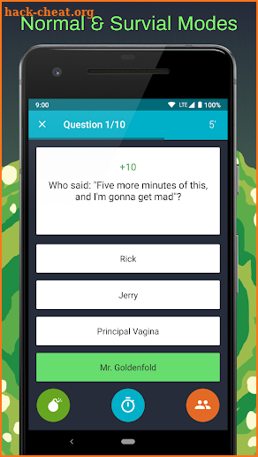 Rick and Morty Quiz screenshot