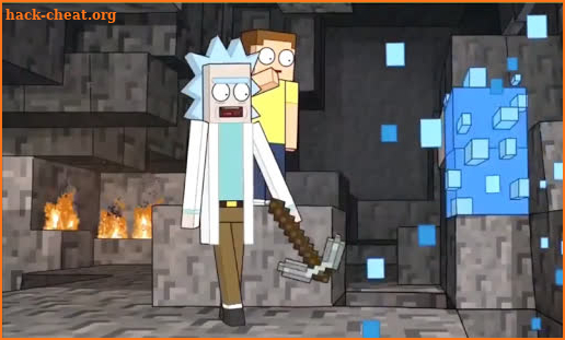 Rick & Morty Space Cruiser Addon for Minecraft PE screenshot
