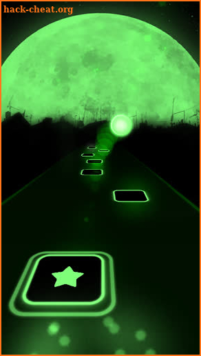 Rick And Morty Theme Song Tiles Neon Jump screenshot