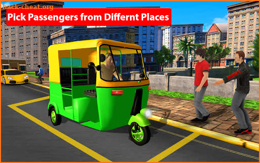 Rickshaw Driving Simulator - Drive New Games screenshot