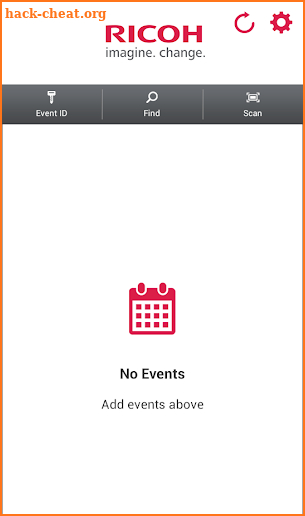 Ricoh Events screenshot