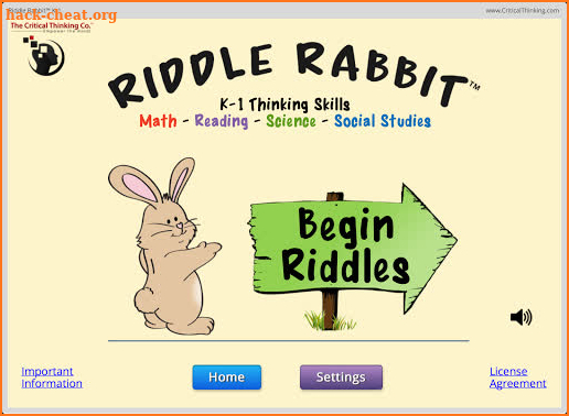 Riddle Rabbit™ K-1 screenshot